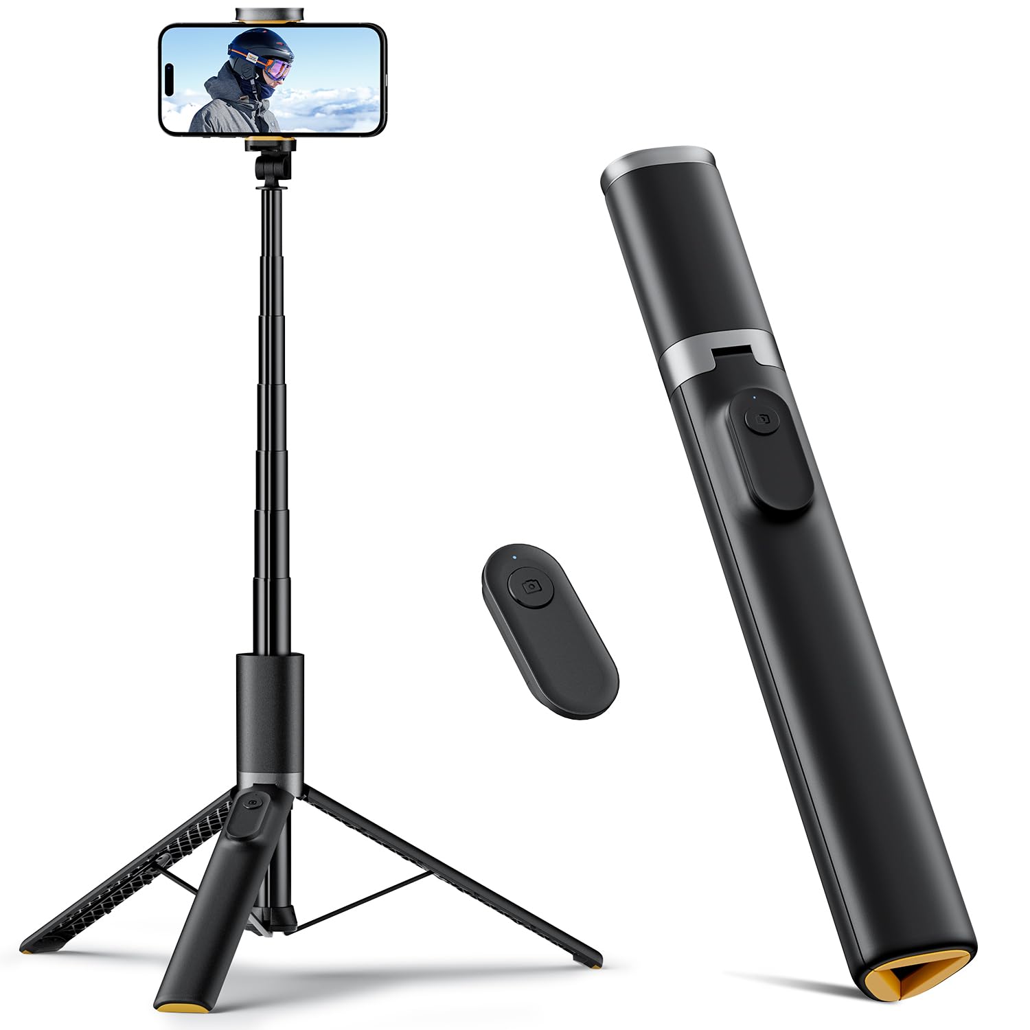 Prime Members: 63" Todi Portable Selfie Stick Phone Tripod Stand w/ Remote $9.99 + Free Shipping