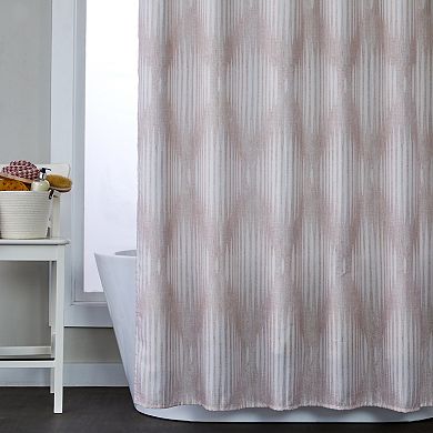 The Big One Geometric Fabric Shower Curtain $4.32 + Free Store Pickup ...
