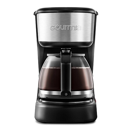 Gourmia 5-Cup One-Touch Switch Coffee Maker w/ Auto Keep Warm (Black) $9.99 + Free Shipping w/ Target 360, Circle Card, or on $35+