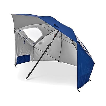 8' Sport-Brella Premiere UPF 50+ Umbrella Shelter for Sun & Rain Protection (Premiere Blue) $19.99 + Free Shipping w/ Prime
