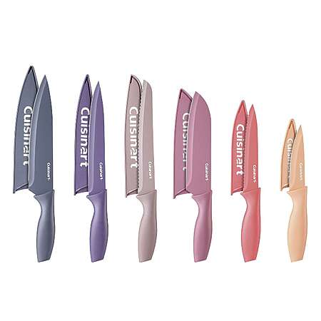 12-Piece Cuisinart Advantage Ceramic-Coated Cutlery Set (Various) $12.74 + Free Store Pickup at Kohl's or Free Shipping on $25+