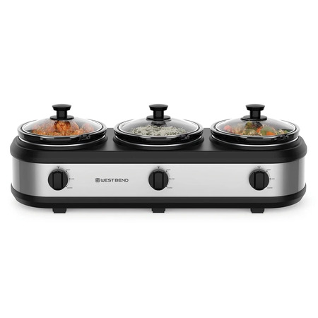 50% Off West Bend Triple Slow Cooker!