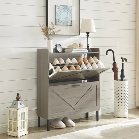 16-Pair Shoe Storage Cabinet for $86.99!
