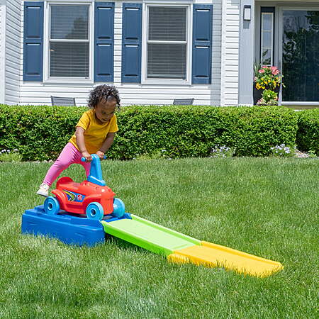 Step2 Dash and Stow Plastic Roller Coaster & Ride-On $60 + Free ...