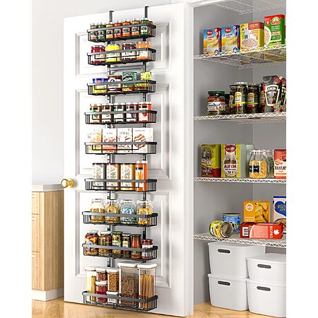 9-Tier Moforoco Over The Door Pantry Organizer $30 