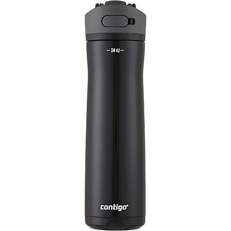 24-Oz Contigo Ashland Chill Stainless Steel Insulated Water Bottle (Licorice) $13.99 + F/S w/ Prime or on Orders $35+