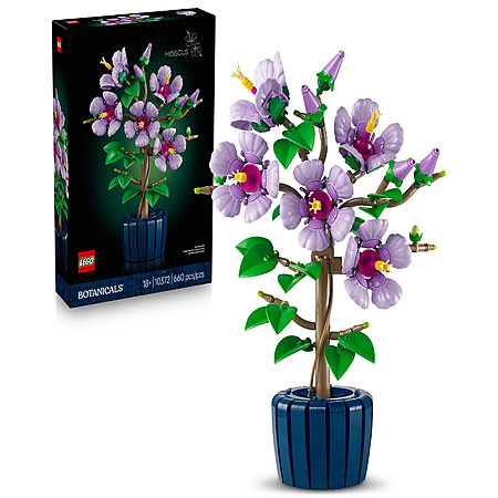 660-Piece LEGO Botanicals Hibiscus Flower Building Set