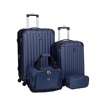 4-Pc Travelers Club Expandable Midtown Hardside Luggage Travel Set from $55 + Free S&H w/ Prime