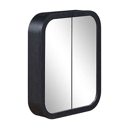 27" Beautiful Mirrored Medicine Cabinet (Rich Black, Warm Honey) $27.23 + Free S&H w/ Walmart+ or on $35+
