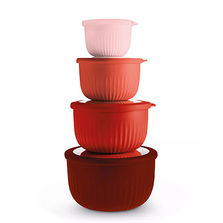 8-Pc Art & Cook Round Plastic Nesting Bowl Set w/ Lids (4 Colors) $11.20 + Free Pickup
