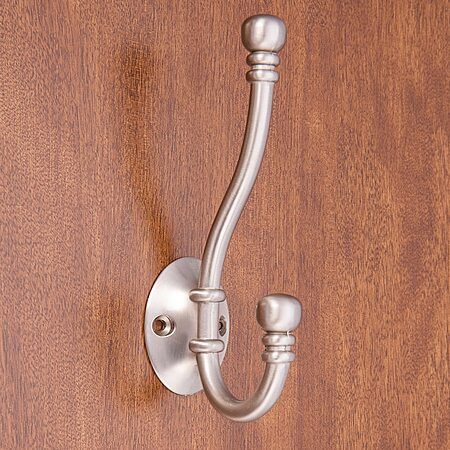 allen + roth B46305J-BSN Satin Nickel Single Ball-End Coat & Hat Hook (Satin Nickel) $2.61 + Free Store Pickup at Lowe's or Free Shipping on $35+