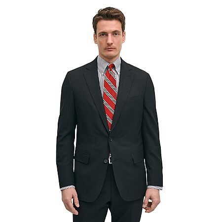 [Prime] Brooks Brothers Men's Slim Fit Performance Series Suit Jacket (Black) $99.99 + Free Shipping