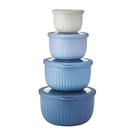 4-Piece The Big One Nesting Bowls & Lids Set (4 Colors) $10.35 + Free S/H