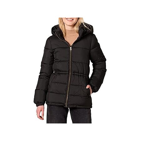 Amazon Essentials Women Heavyweight Puffer Jacket with Drawstring Waist