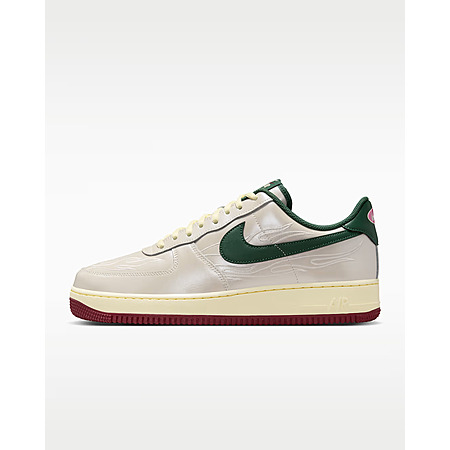 Nike Men's Air Force 1 '07 LV8 Shoes (Limited Sizes, Off White/Green) $70 + Free S&H