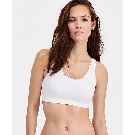 Charter Club Women's Adjustable Jersey Bralette (Various Colors, Sizes: S-XXL)