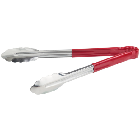 Winco 12" Stainless Steel Serving Tongs with Plastic Handle $3.91 w/ Prime or Free Shipping on $35