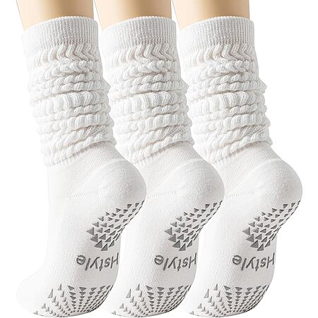 3 Pairs Hstyle Grip Pilates Socks $5.99 + Free Shipping w/ Prime or on $35+