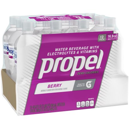 Propel Electrolyte Water, Berry, 16.9 oz Bottles, 12 Count $5.06 or less A/C with S&S