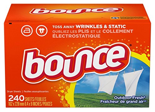 Bounce Fabric Softener and Dryer Sheets, Outdoor Fresh, 240 Count $5.81