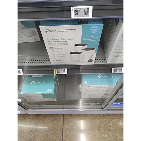TP-Link AX1800 X25 3 pack Mesh Router cheaper in store clearance $72 ...