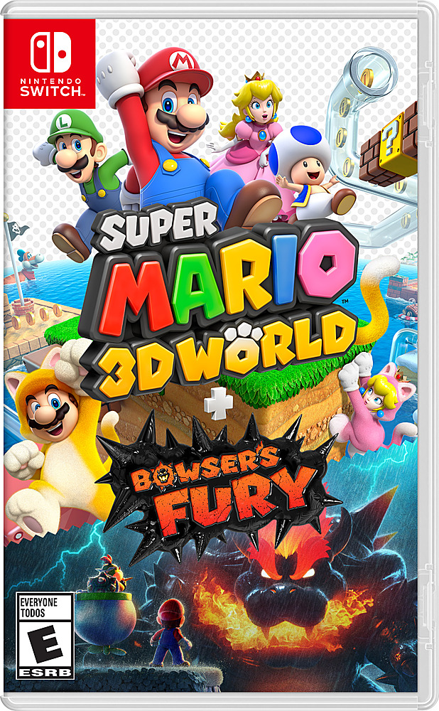 Best Buy $10 off select Mario titles on Switch - includes new Mario 3D+Bowser's Fury Preorder $49.99