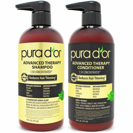 $30 Pura d'or Anti-Hair Thinning Set