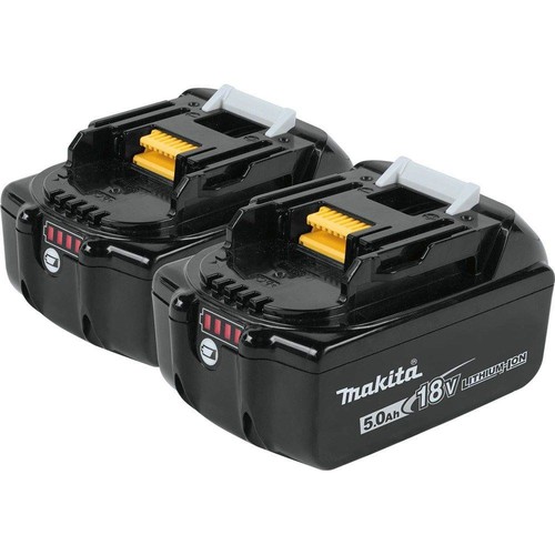 $126 at Amazon - 18-Volt LXT Lithium-Ion High Capacity Battery Pack 5.0Ah with LED Charge Level Indicator (2-Pack)