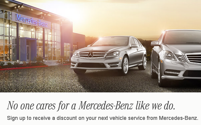 Mercedes-Benz Service Coupon ~$125