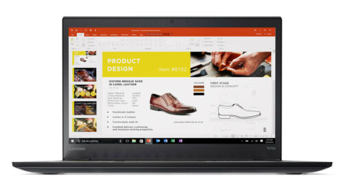ThinkPad T470s, 14 FHD IPS, i5-6300U, 8GB (4+4), 256GB SSD, Win 10 Pro 64, FPR $499