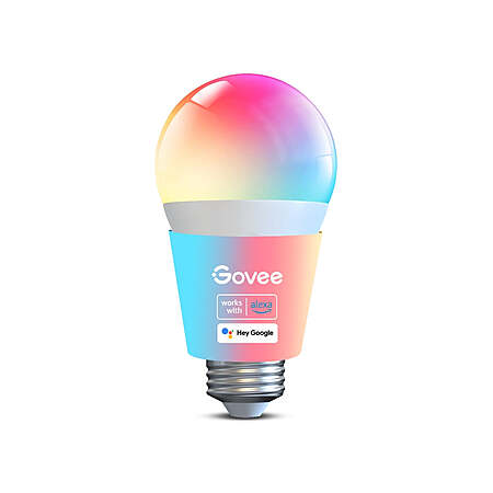 Govee Smart RGBWW Light Bulb 1200 Lumens, WiFi/Bluetooth, $21.99 + Free Shipping at Govee
