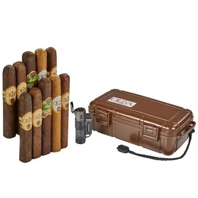 10 Oliva Cigars, Decent lighter, and Travel Case $29.95