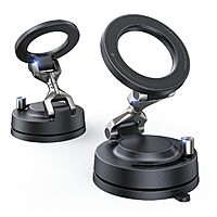 Meifigno Vacuum Suction & Magnetic Phone Holder Car Mount