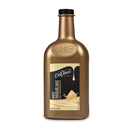 Select Accounts: 64-Oz DaVinci Gourmet White Chocolate Sauce w/ S&S