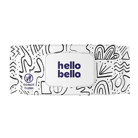 Hello Bello Premium Wipes, Designed for Sensitive Skin with Chamomile ...