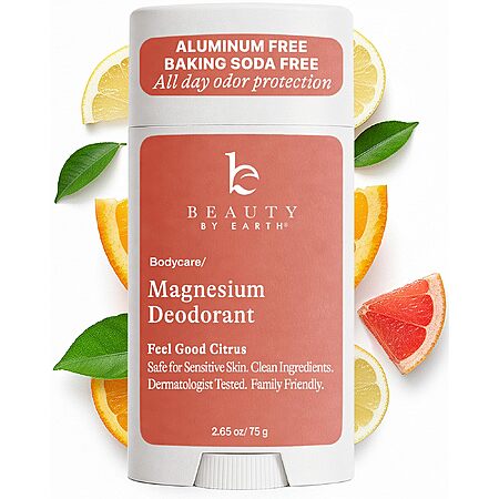 Beauty by Earth Aluminum Free Deodorant for Men & Women $16