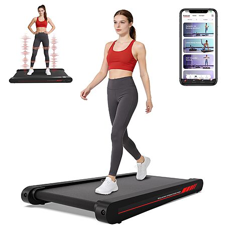 Freepi Walking Pad,Under Desk Vibration Treadmill,3 in 1 Vibration Plate Exercise Machine,Portable Treadmill for Home $119.98