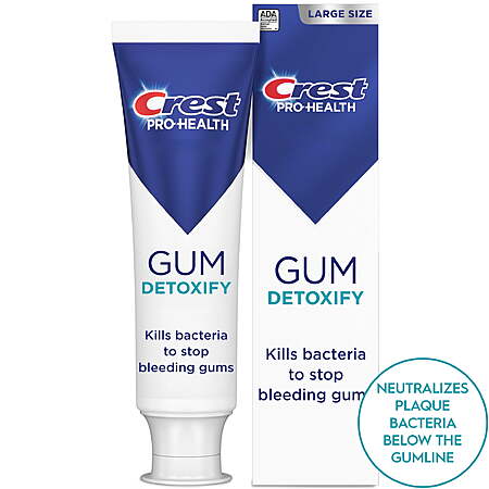 Crest Toothpaste, Pro-Health Gum Detoxify Deep Clean Fluoride Toothpaste, Mint, 4.8 oz $ 7.97 ($3 WM CB) $4.97
