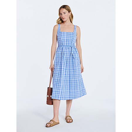 Free Assembly Women’s and Women's Plus Sleeveless Belted Cotton Midi Dress, Sizes XS-4X $16.68