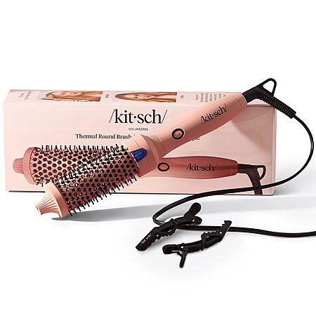 Kitsch Thermal Round Brush – Heated Round Brush Terracotta $39.99