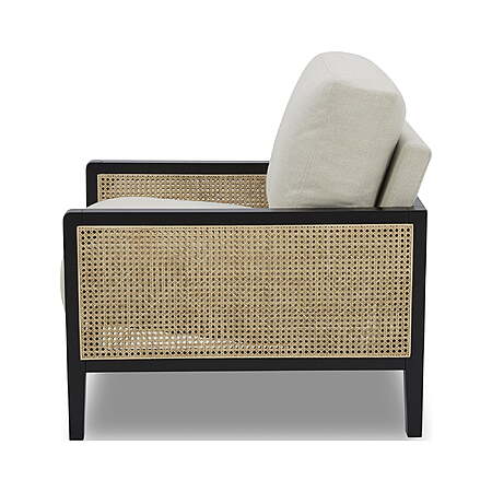 Better Homes & Gardens Springwood Caning Accent Chair, Charcoal Finish $156