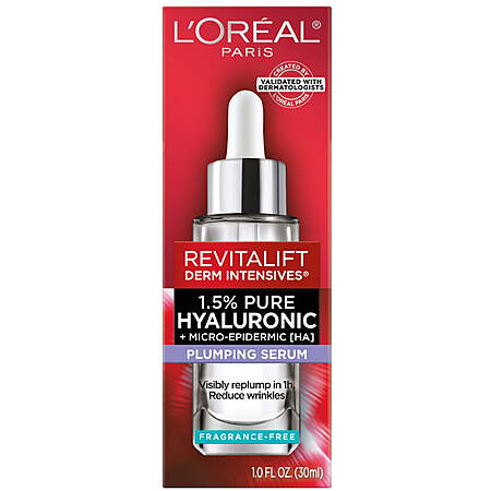 L'Oreal Paris Revitalift Derm Intensives Hyaluronic Acid Face Serum $20.99