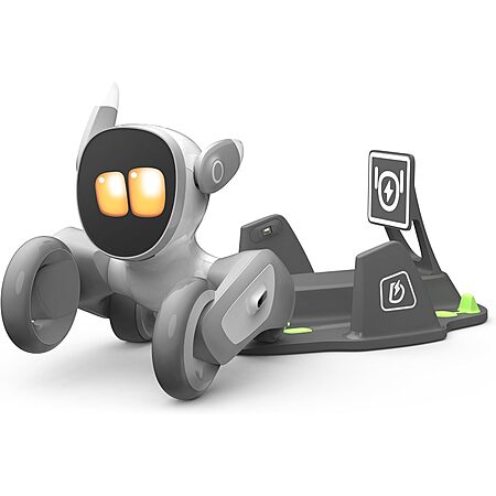 Loona Robot Pet Dog ChatGPT-4o Smart AI-Powered Companion Voice & Gesture Control, Real-Time Interaction Robotics Toys for Kids, Home Monitoring - Includes Charging Dock $379.23