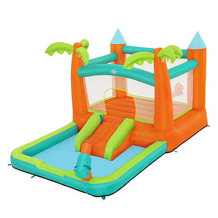 H2OGO! Kids Tropical Outdoor Inflatable Mega Bouncer $198