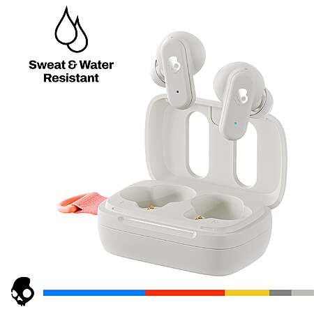 Skullcandy Dime 3 XT True Wireless in-Ear Earbuds, Bone $19.88