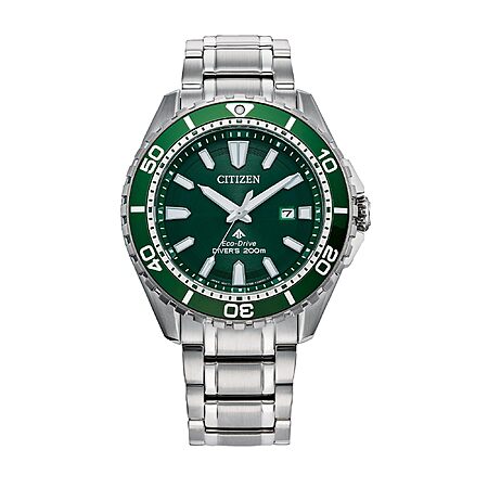 45mm Citizen Men's Promaster Sea Eco-Drive Green Dial Stainless Steel Watch $215 + Free S&H