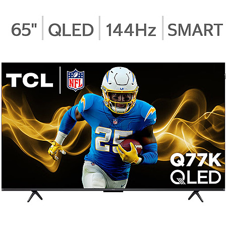 Costco Members: TCL 65" Class - Q77K Series - 4K UHD QLED Smart TV + Allstate 3-Year Protection Plan Bundle Included for 5 Years