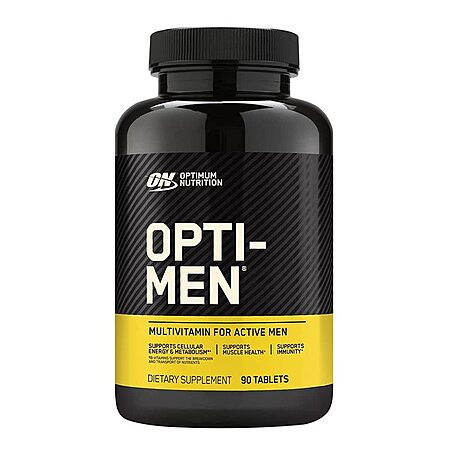 90-Ct Optimum Nutrition Opti-Men Daily Multivitamin Supplement $15.70
