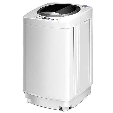 Portable 7.7 lbs Automatic Laundry Washing Machine with Drain Pump (Mini) - 16.9''x16.9''x29.5''(L x W x H)