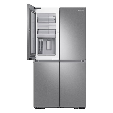 Costco Members Samsung 23 cu. ft. Counter Depth 4-Door French Door Refrigerator with Beverage Center in Stainless Steel